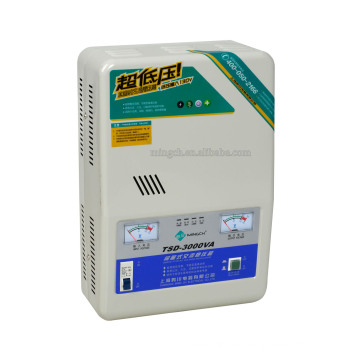 Customed Tsd-3k Single Phase Servo Type High Precision Fully Automatic Voltage Regulator/Stabilizer